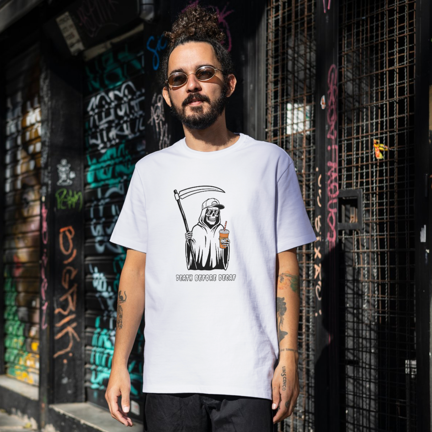 Death Before Decaf T-Shirt
