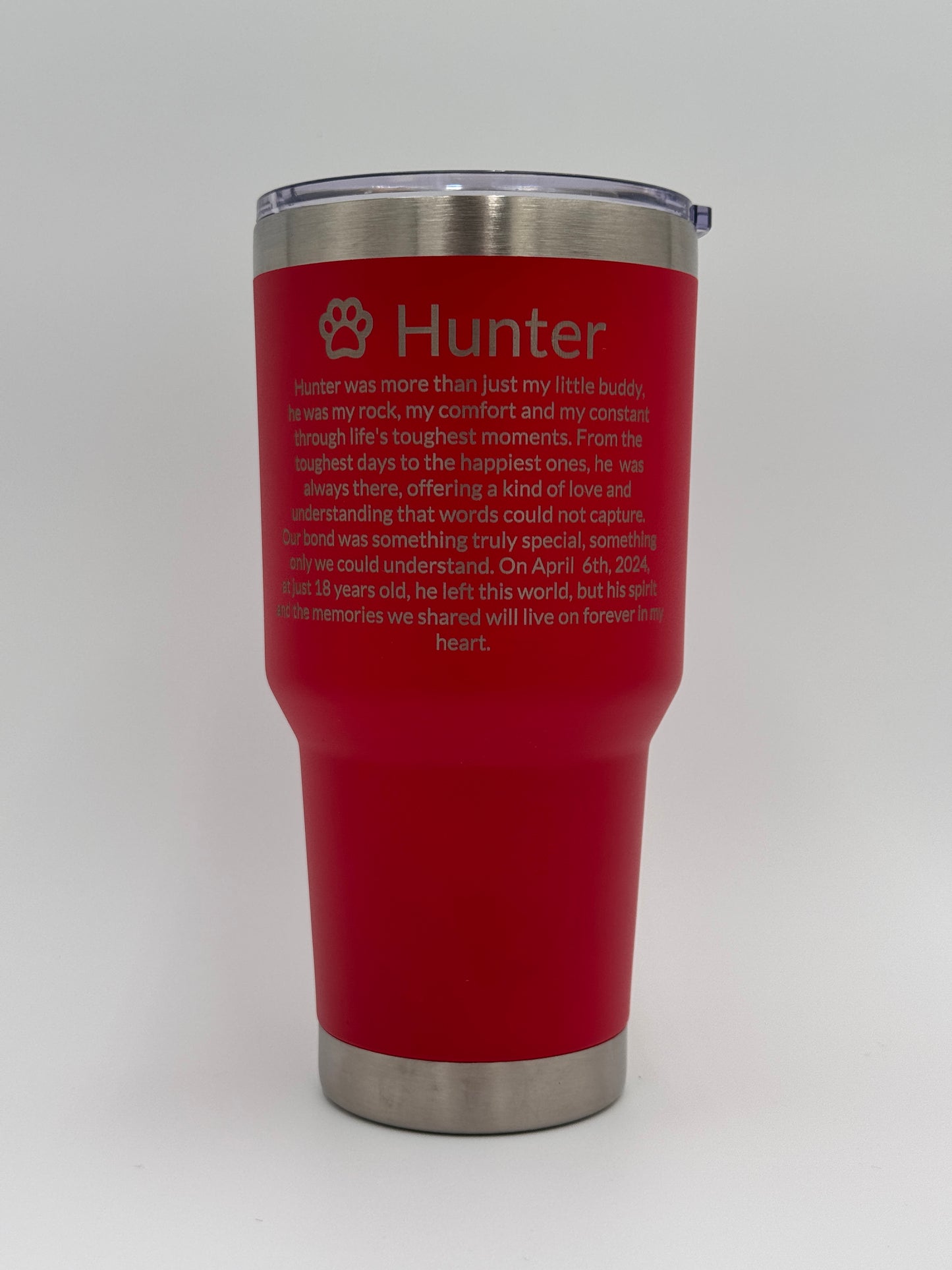 Laser Engraved Tumbler