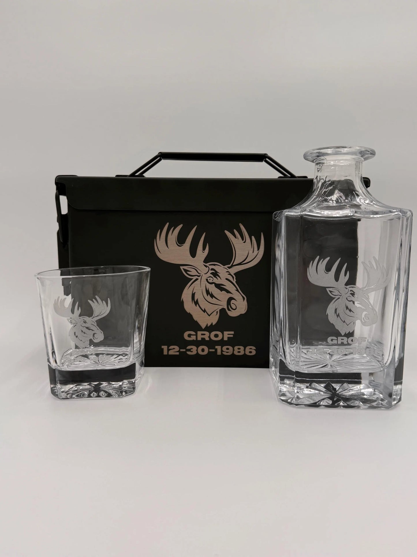 Laser Engraved Mens Gift Set