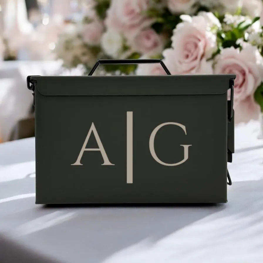 Engraved .50 & .30 Cal Ammo Box