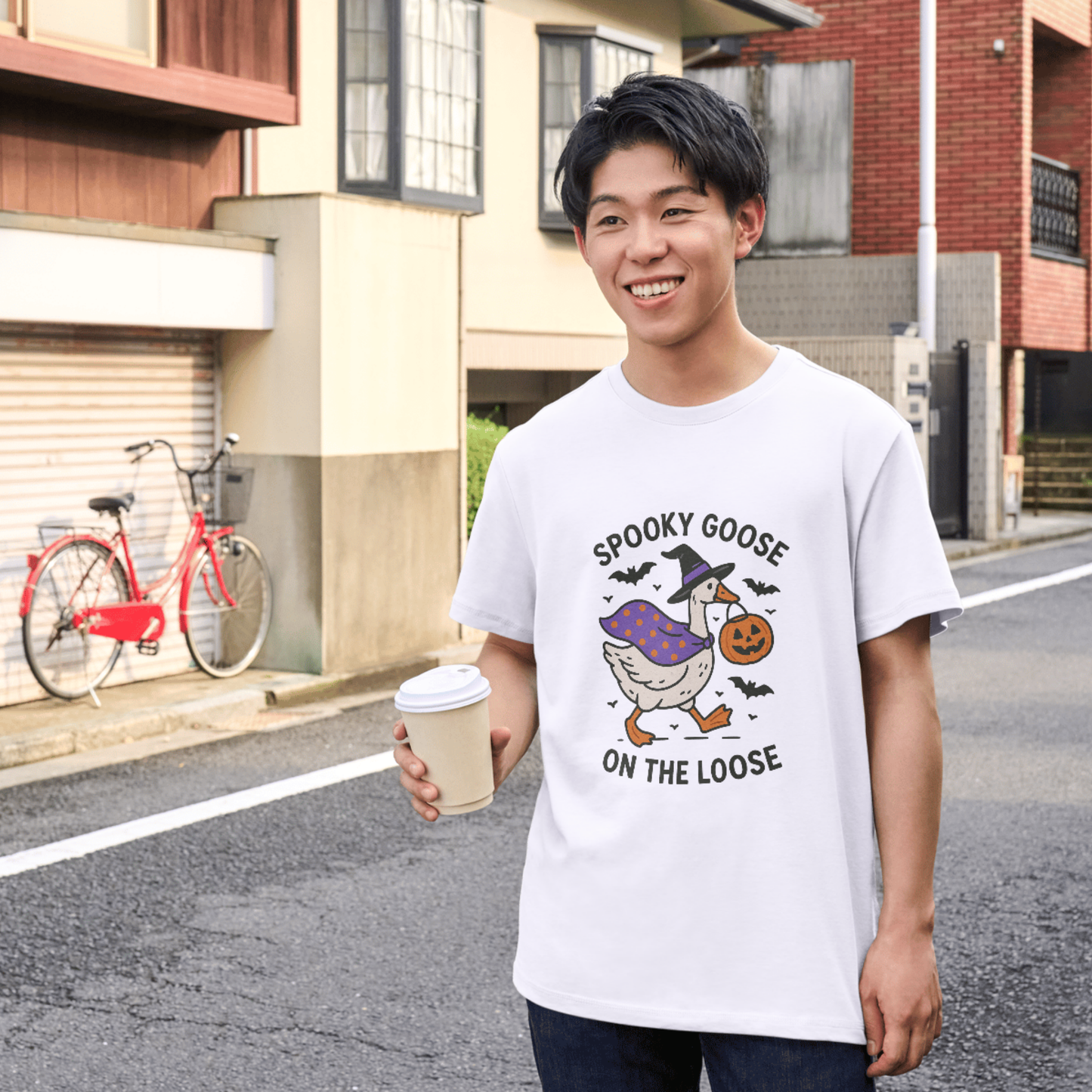 Spooky Goose on the Loose T-Shirt