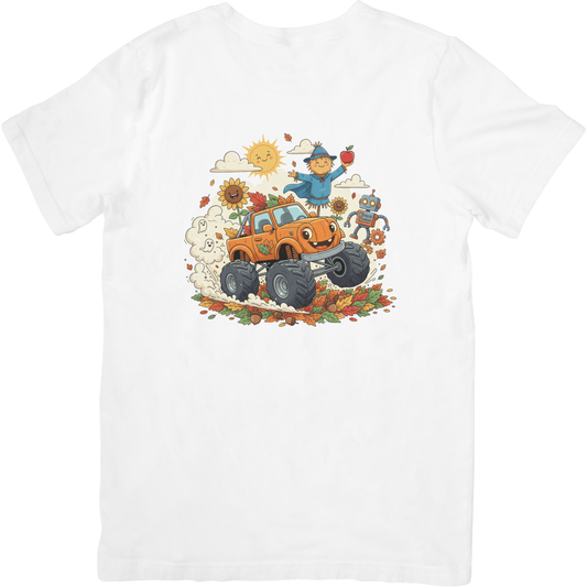 Monster Truckin Fall Youth T-Shirt
