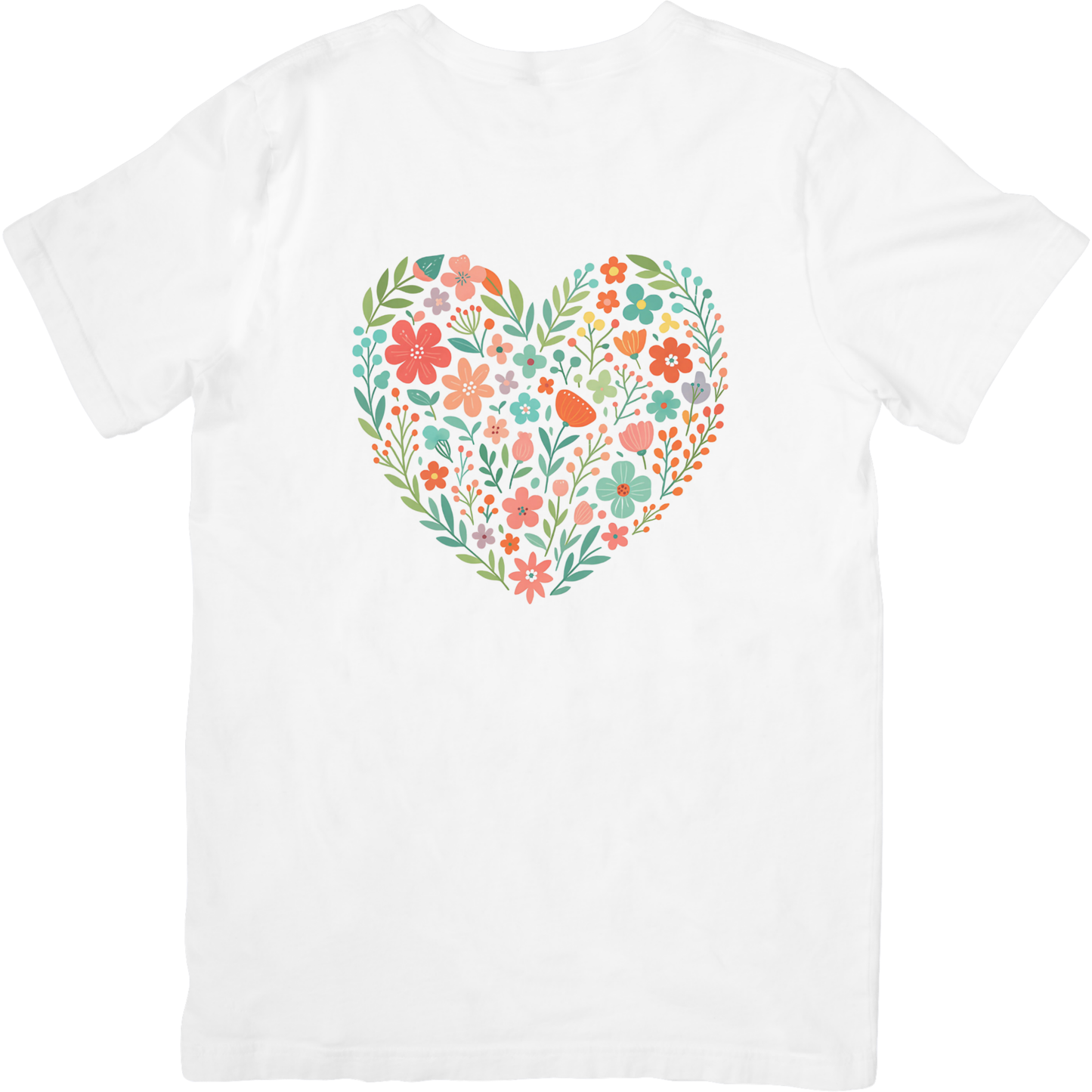 Flower Heart T-Shirt