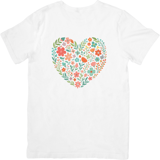 Flower Heart T-Shirt