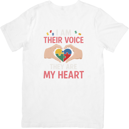 I Am Their Voice, They Are My Heart T-Shirt