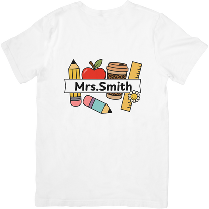 Custom Last Name T-Shirt