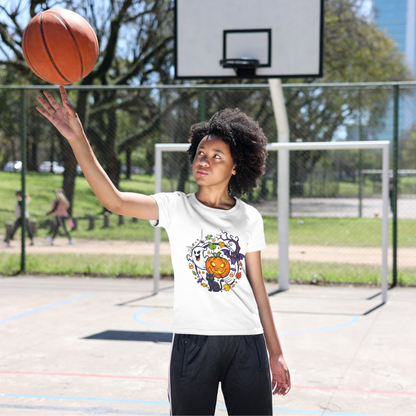 Pumpkin and Ghost Youth T-Shirt