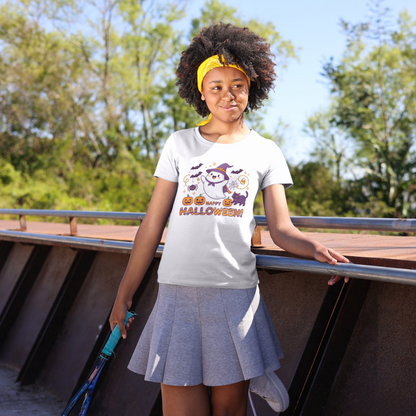 Happy Halloween Ghost Youth T-Shirt
