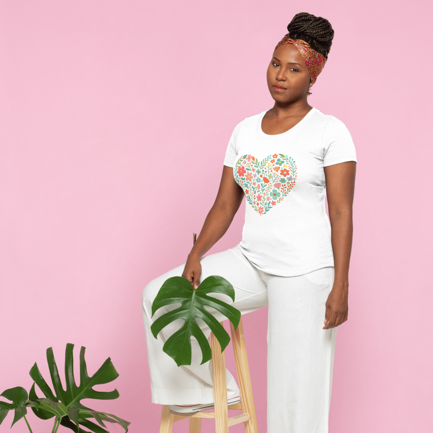 Flower Heart T-Shirt