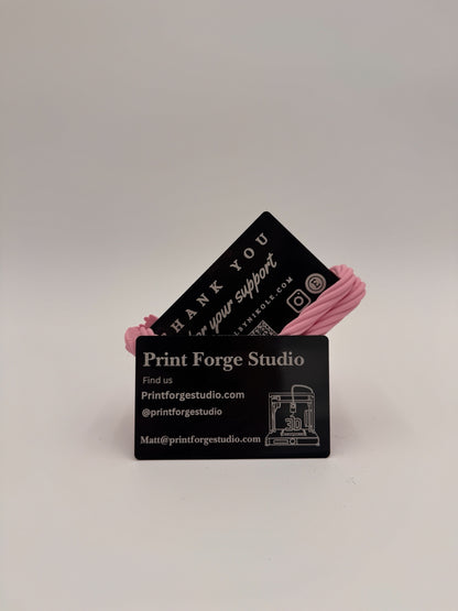 Laser Engraved Metal Business Cards