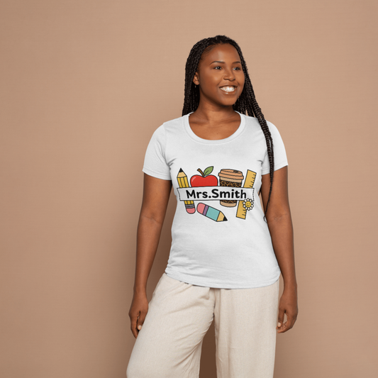 Custom Last Name T-Shirt