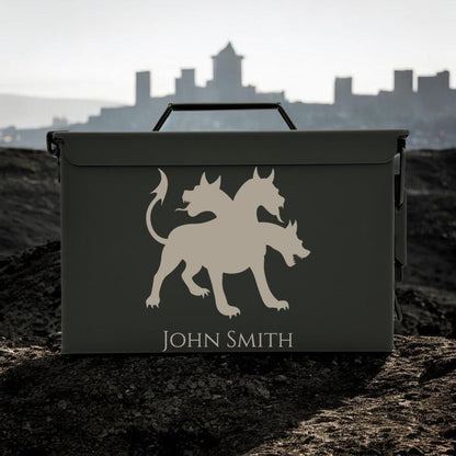 Engraved .50&.30 Cal Ammo Box