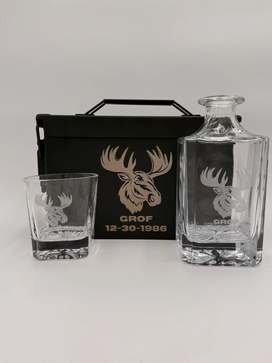 Laser Engraved Mens Gift Set