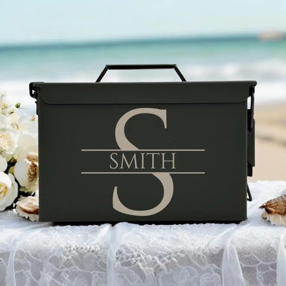 Engraved .50 & .30 Cal Ammo Box